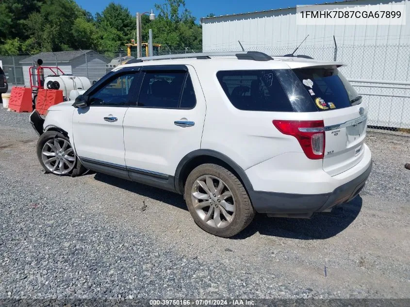 1FMHK7D87CGA67899 2012 Ford Explorer Xlt