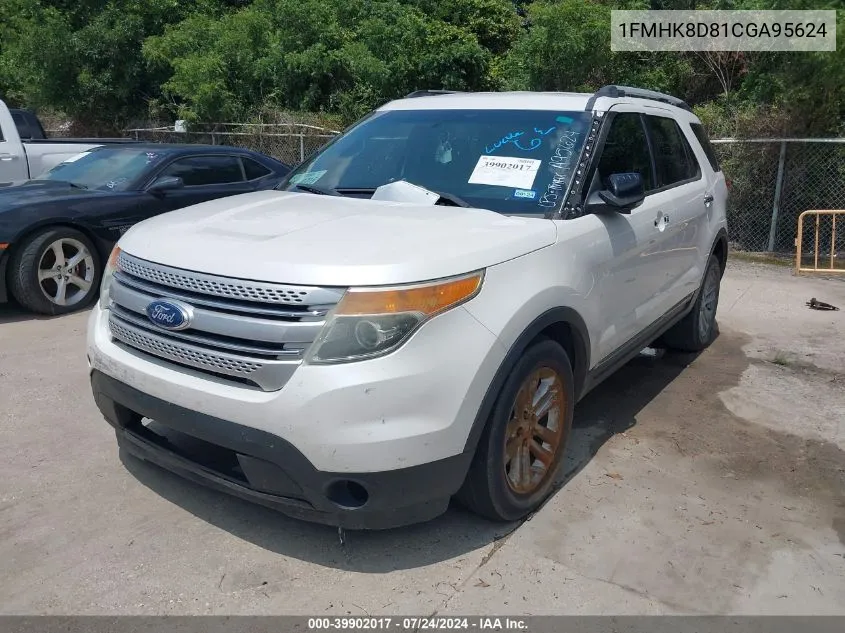 1FMHK8D81CGA95624 2012 Ford Explorer Xlt