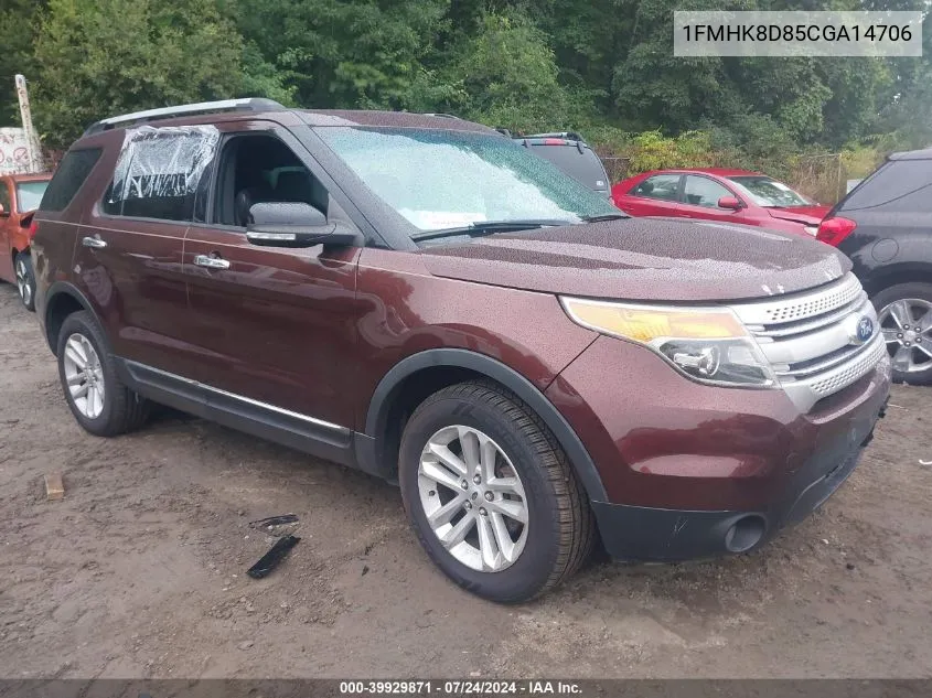 1FMHK8D85CGA14706 2012 Ford Explorer Xlt