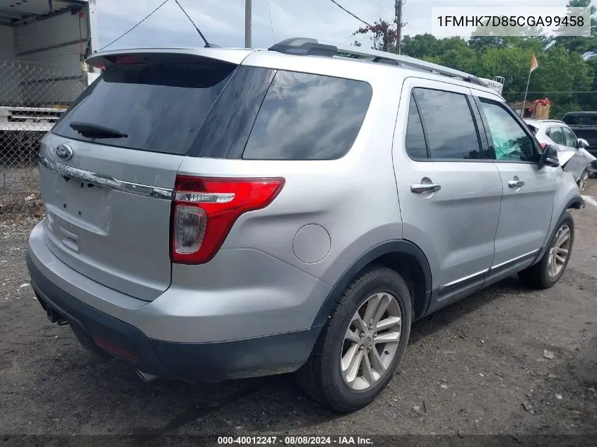 1FMHK7D85CGA99458 2012 Ford Explorer Xlt