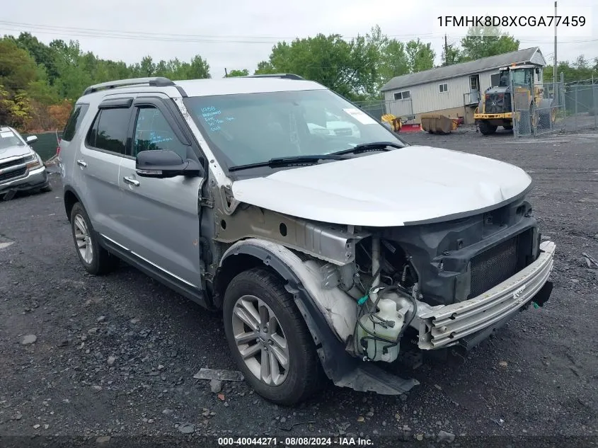 1FMHK8D8XCGA77459 2012 Ford Explorer Xlt