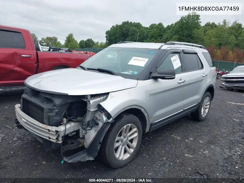 1FMHK8D8XCGA77459 2012 Ford Explorer Xlt