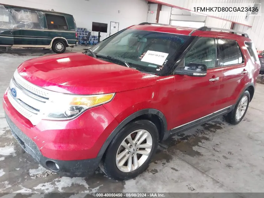 1FMHK7D80CGA23436 2012 Ford Explorer Xlt