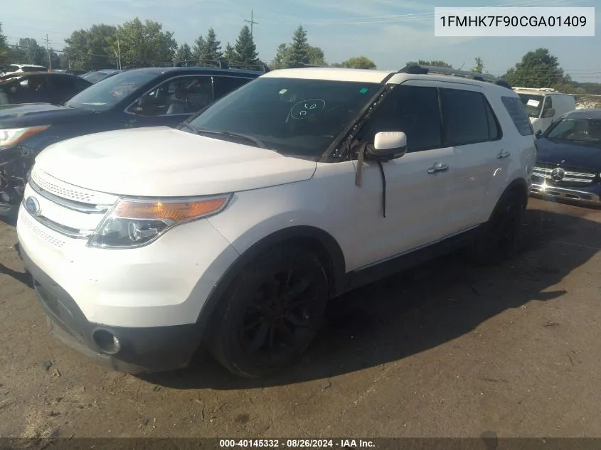 1FMHK7F90CGA01409 2012 Ford Explorer Limited