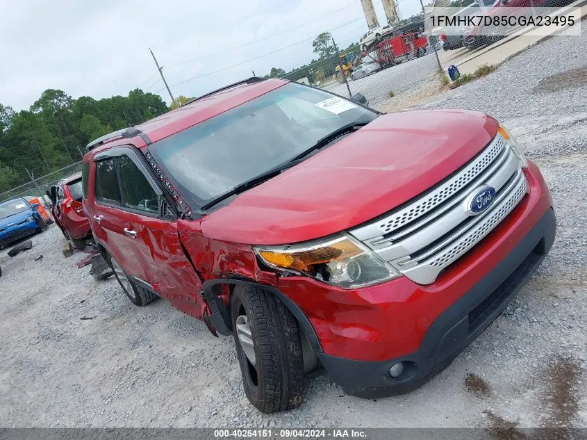 2012 Ford Explorer Xlt VIN: 1FMHK7D85CGA23495 Lot: 40254151