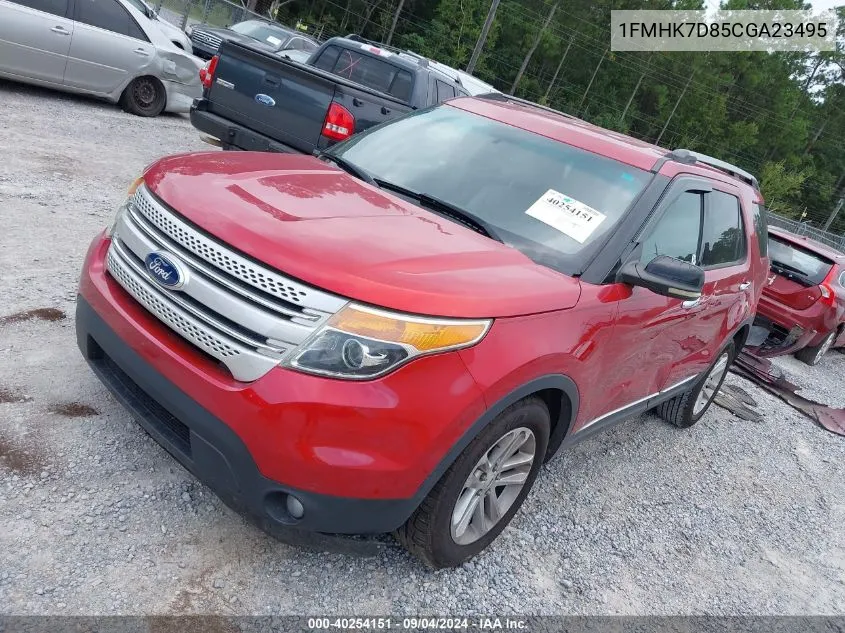 2012 Ford Explorer Xlt VIN: 1FMHK7D85CGA23495 Lot: 40254151