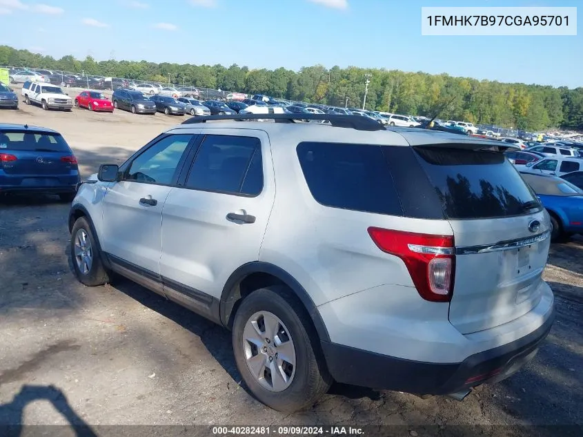 1FMHK7B97CGA95701 2012 Ford Explorer