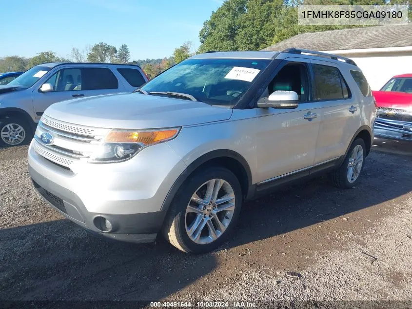 2012 Ford Explorer Limited VIN: 1FMHK8F85CGA09180 Lot: 40491644