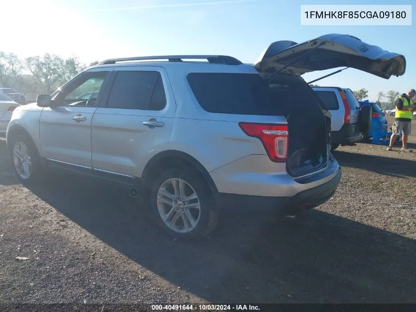 2012 Ford Explorer Limited VIN: 1FMHK8F85CGA09180 Lot: 40491644