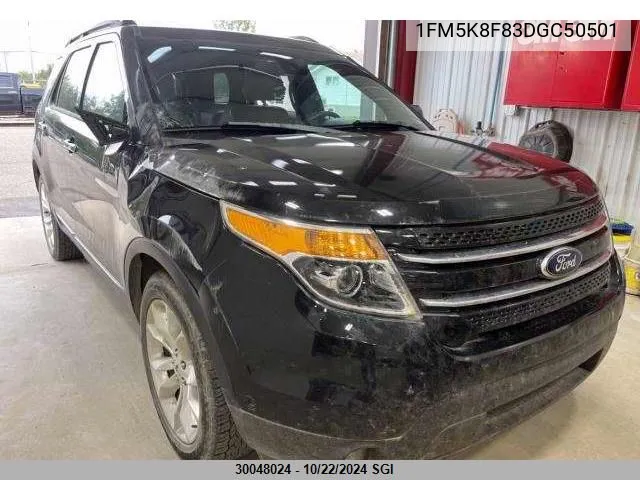 2013 Ford Explorer Limited VIN: 1FM5K8F83DGC50501 Lot: 30048024