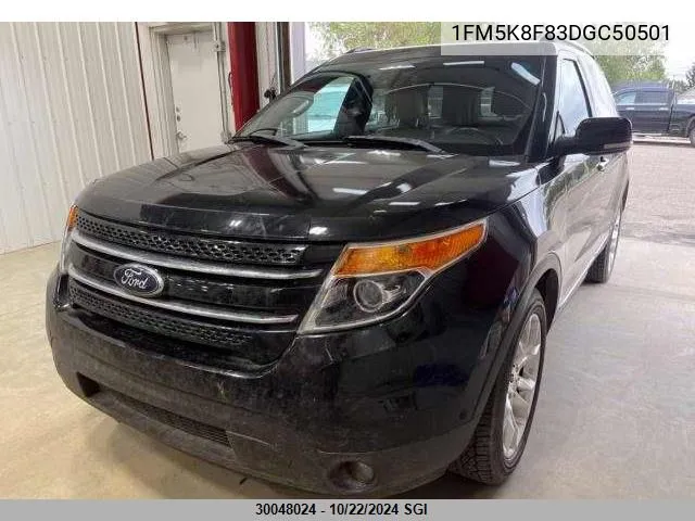 2013 Ford Explorer Limited VIN: 1FM5K8F83DGC50501 Lot: 30048024