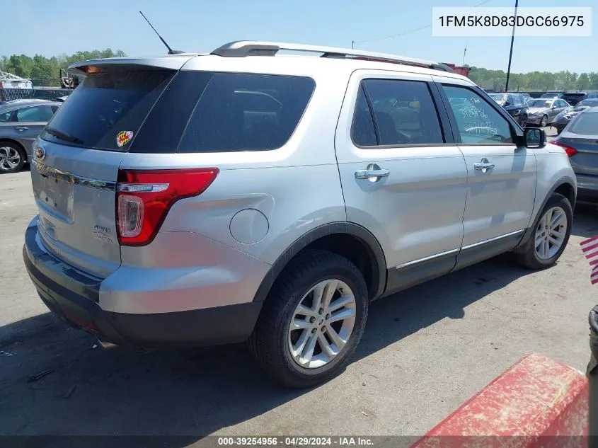 1FM5K8D83DGC66975 2013 Ford Explorer Xlt