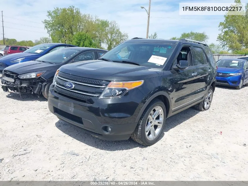 1FM5K8F81DGC82217 2013 Ford Explorer Limited