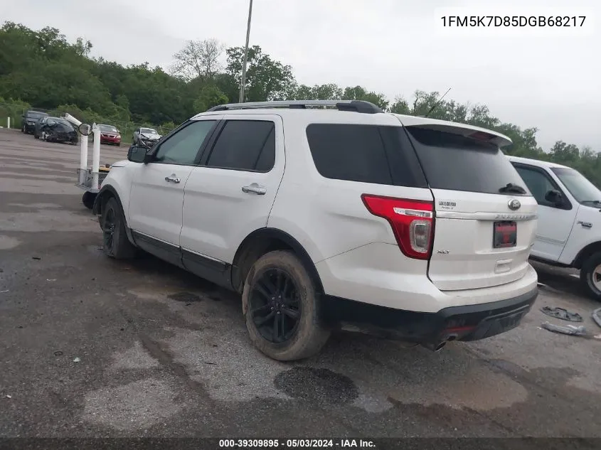 1FM5K7D85DGB68217 2013 Ford Explorer Xlt