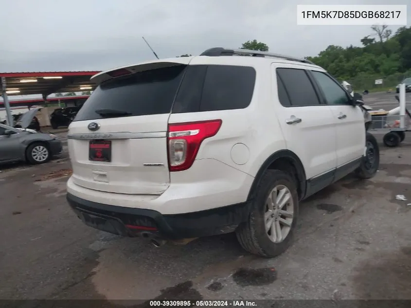 1FM5K7D85DGB68217 2013 Ford Explorer Xlt