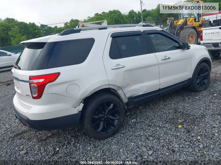 1FM5K8F8XDGB13006 2013 Ford Explorer Limited