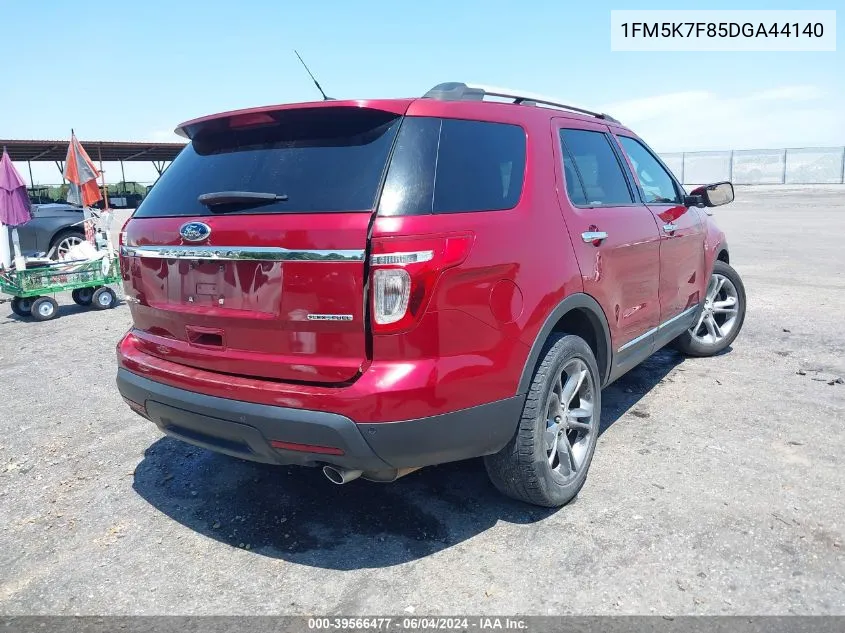 2013 Ford Explorer Limited VIN: 1FM5K7F85DGA44140 Lot: 39566477