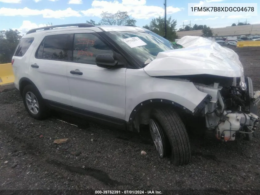 1FM5K7B8XDGC04678 2013 Ford Explorer