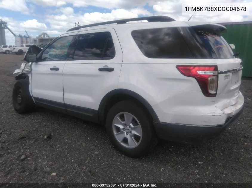 1FM5K7B8XDGC04678 2013 Ford Explorer