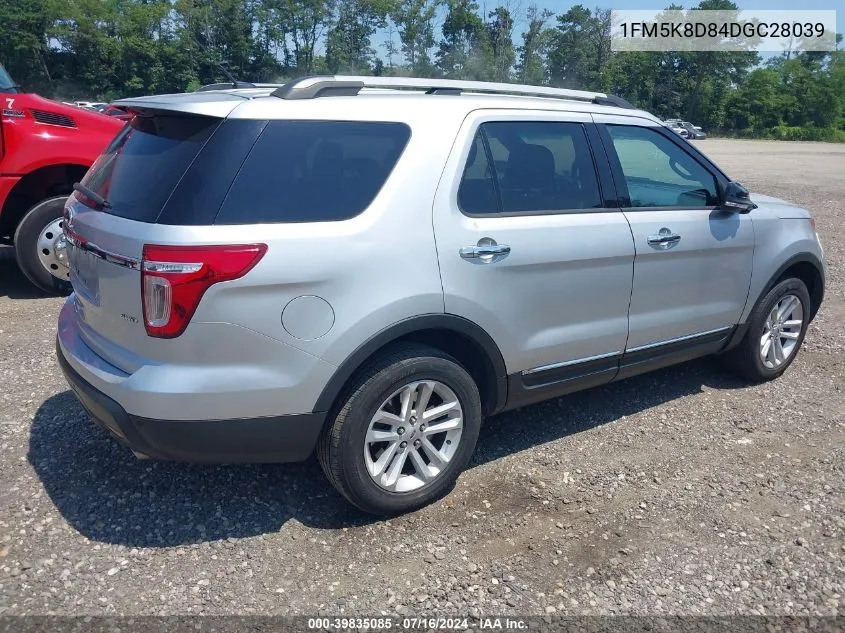 1FM5K8D84DGC28039 2013 Ford Explorer Xlt