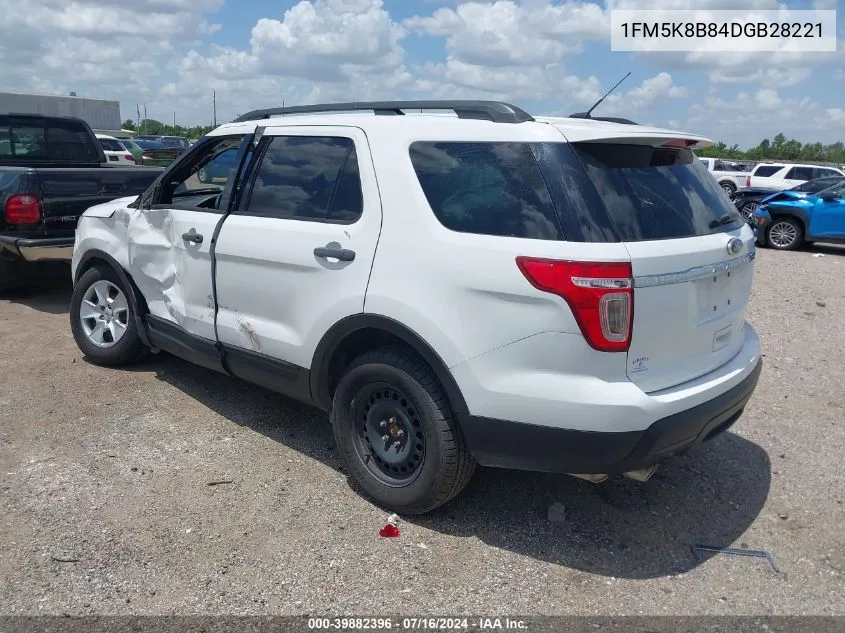 1FM5K8B84DGB28221 2013 Ford Explorer