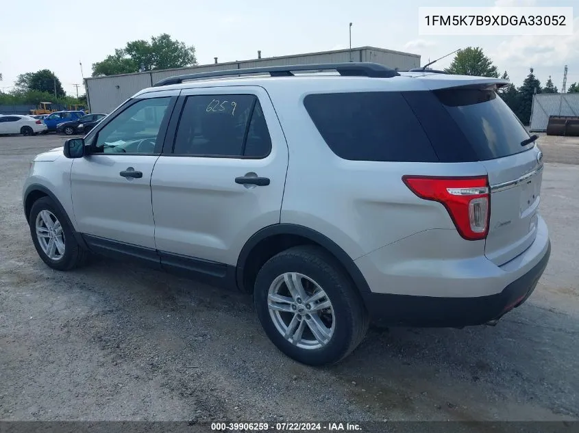 1FM5K7B9XDGA33052 2013 Ford Explorer