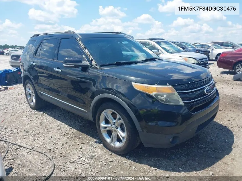 2013 Ford Explorer Limited VIN: 1FM5K7F84DGC30476 Lot: 40084101