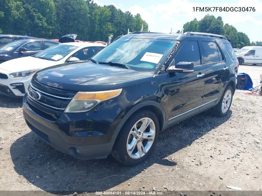 1FM5K7F84DGC30476 2013 Ford Explorer Limited