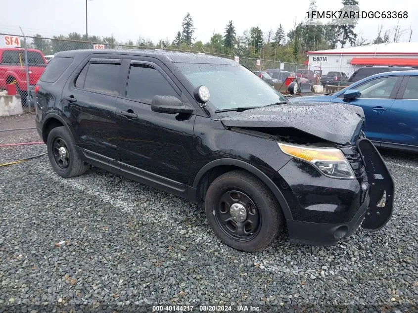 2013 Ford Explorer Police Interceptor VIN: 1FM5K7AR1DGC63368 Lot: 40144217