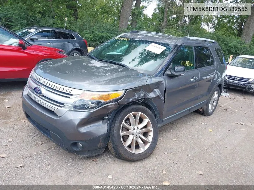 2013 Ford Explorer Xlt VIN: 1FM5K8D81DGB82556 Lot: 40145428