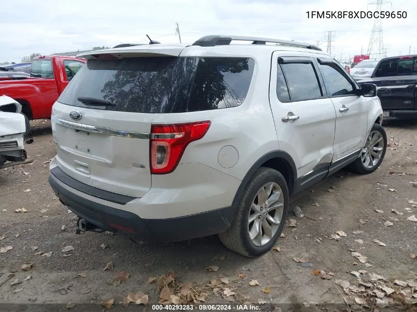 1FM5K8F8XDGC59650 2013 Ford Explorer Limited