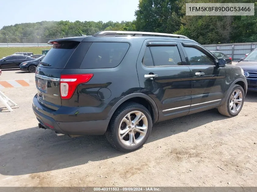 1FM5K8F89DGC53466 2013 Ford Explorer Limited