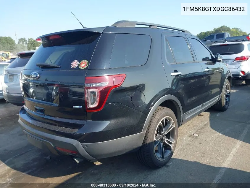 1FM5K8GTXDGC86432 2013 Ford Explorer Sport