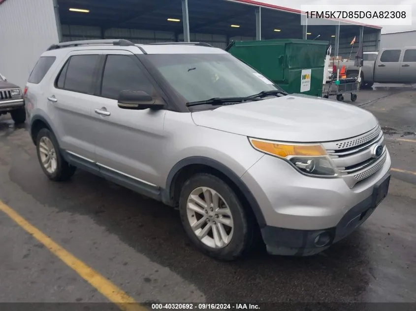 2013 Ford Explorer Xlt VIN: 1FM5K7D85DGA82308 Lot: 40320692