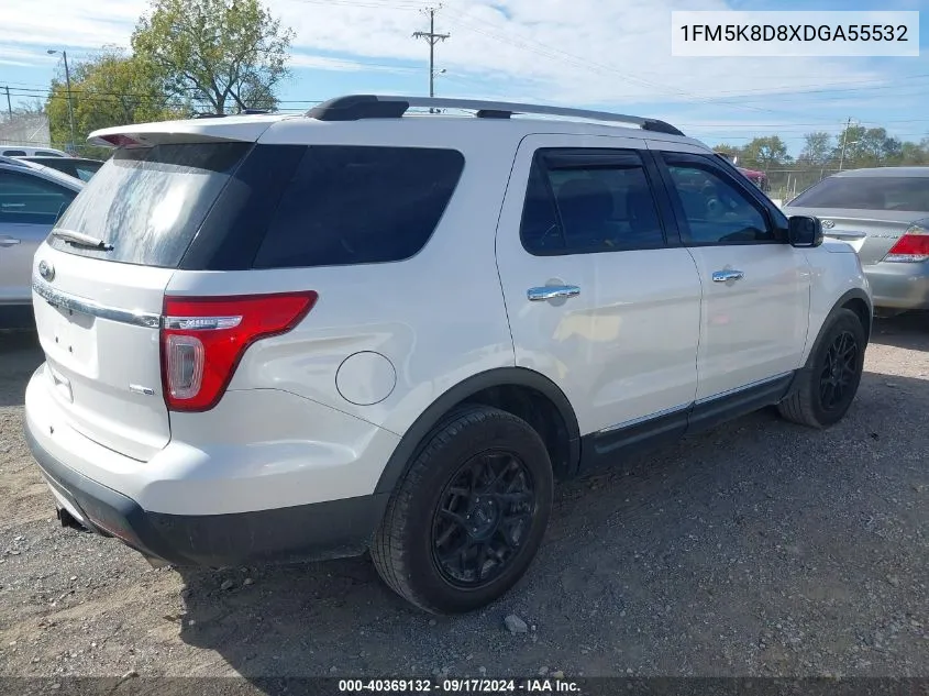 1FM5K8D8XDGA55532 2013 Ford Explorer Xlt