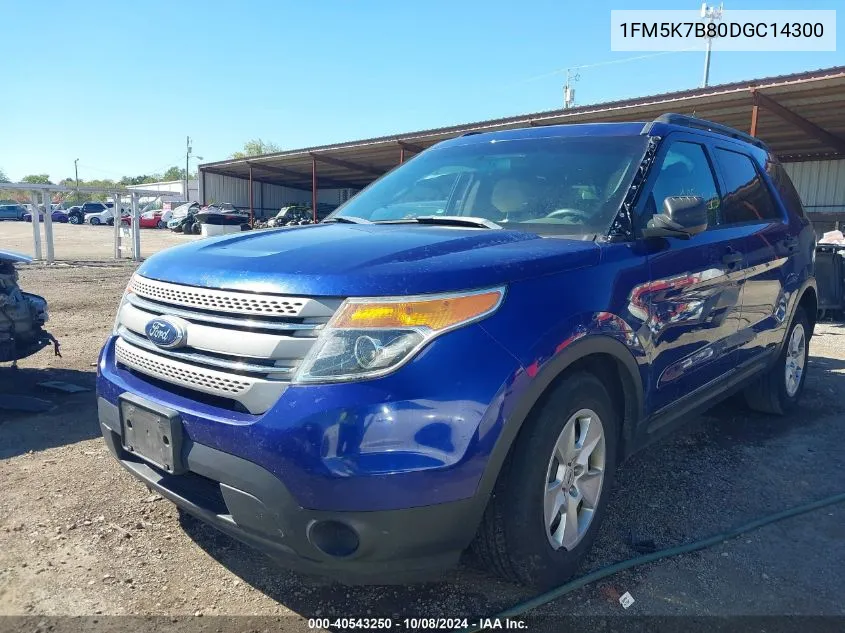 1FM5K7B80DGC14300 2013 Ford Explorer