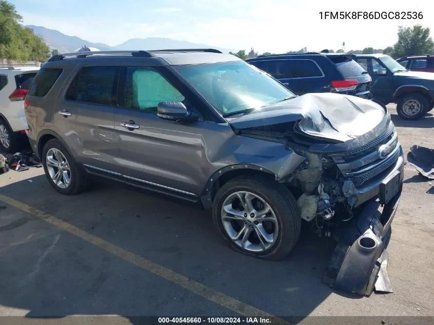 2013 Ford Explorer Limited VIN: 1FM5K8F86DGC82536 Lot: 40545660