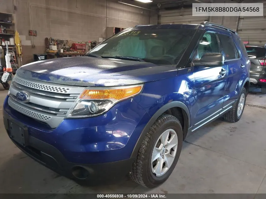 2013 Ford Explorer VIN: 1FM5K8B80DGA54568 Lot: 40556938