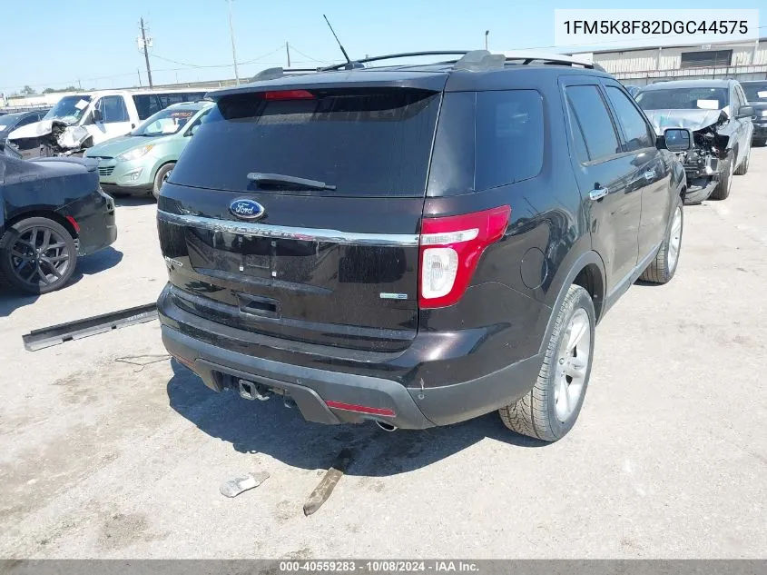 2013 Ford Explorer Limited VIN: 1FM5K8F82DGC44575 Lot: 40559283