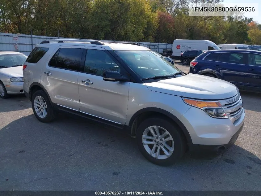 1FM5K8D80DGA59556 2013 Ford Explorer Xlt