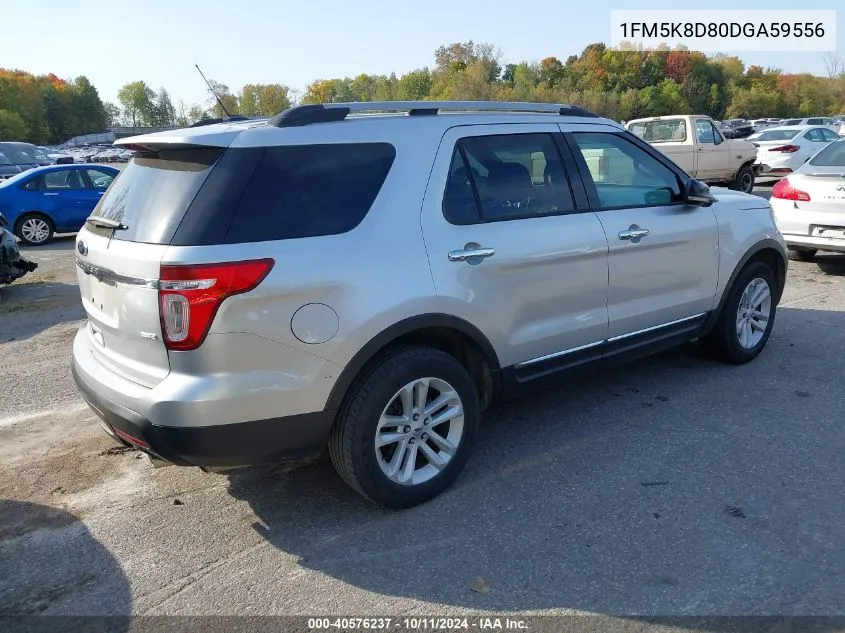 2013 Ford Explorer Xlt VIN: 1FM5K8D80DGA59556 Lot: 40576237