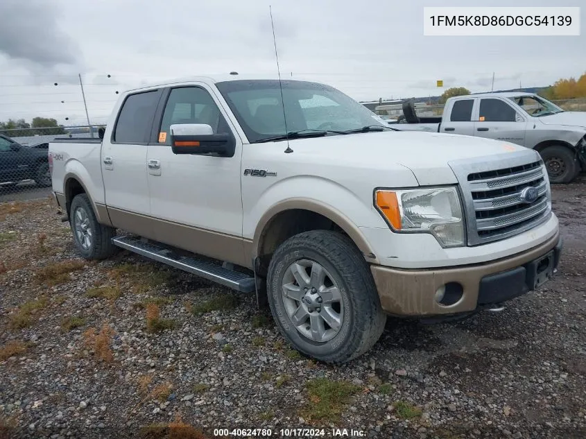 2013 Ford Explorer Xlt VIN: 1FM5K8D86DGC54139 Lot: 40624780