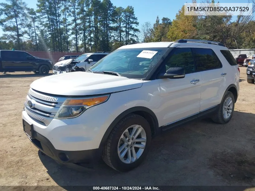 2013 Ford Explorer Xlt VIN: 1FM5K7D85DGA37529 Lot: 40687324