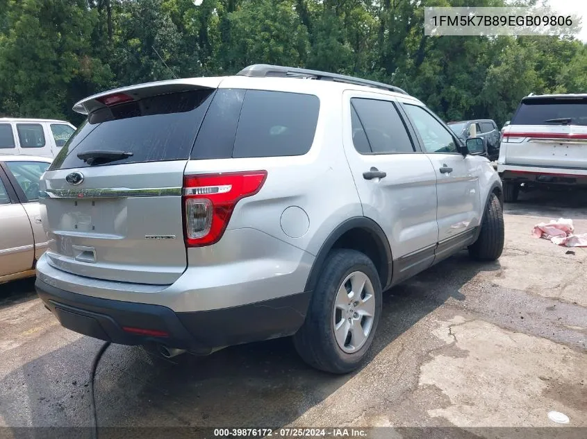 1FM5K7B89EGB09806 2014 Ford Explorer