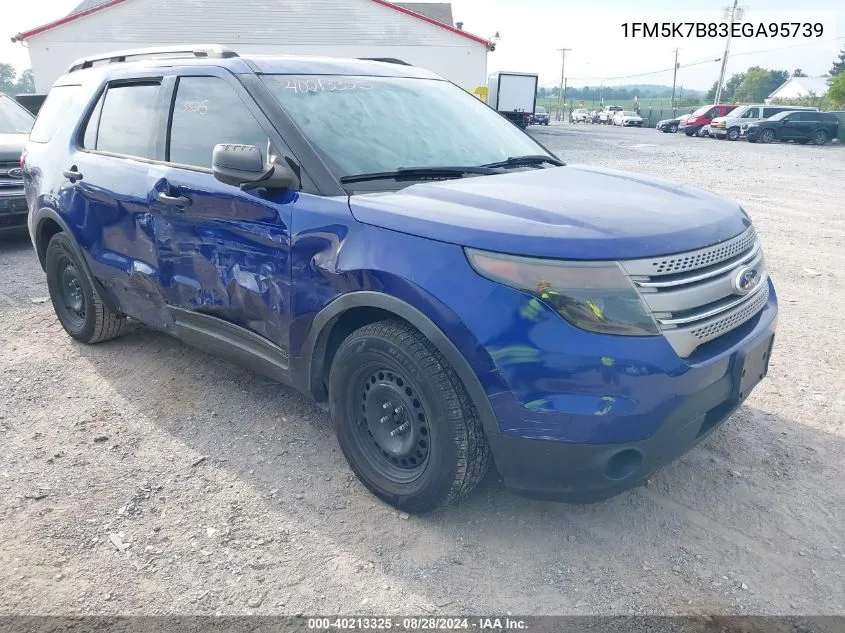 1FM5K7B83EGA95739 2014 Ford Explorer