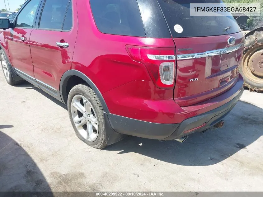 1FM5K8F83EGA68427 2014 Ford Explorer Limited