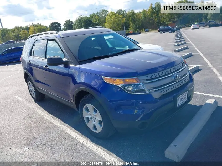 1FM5K8B88EGA14899 2014 Ford Explorer