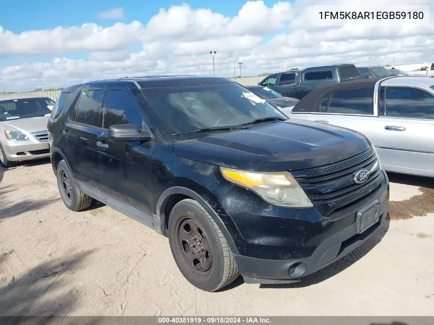 1FM5K8AR1EGB59180 2014 Ford Explorer Police Interceptor