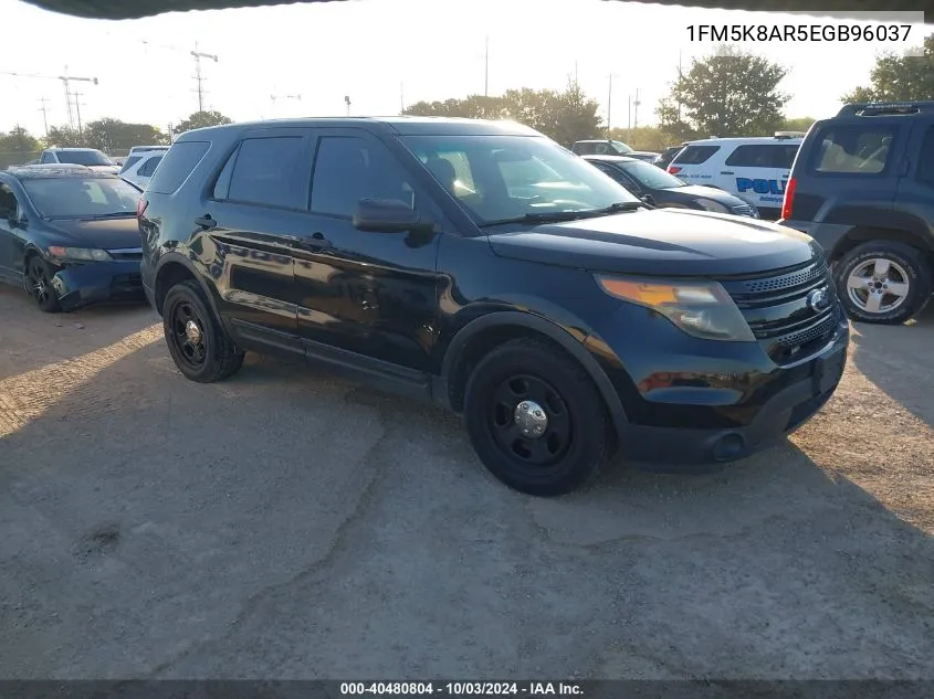 2014 Ford Utility Police Interceptor VIN: 1FM5K8AR5EGB96037 Lot: 40480804