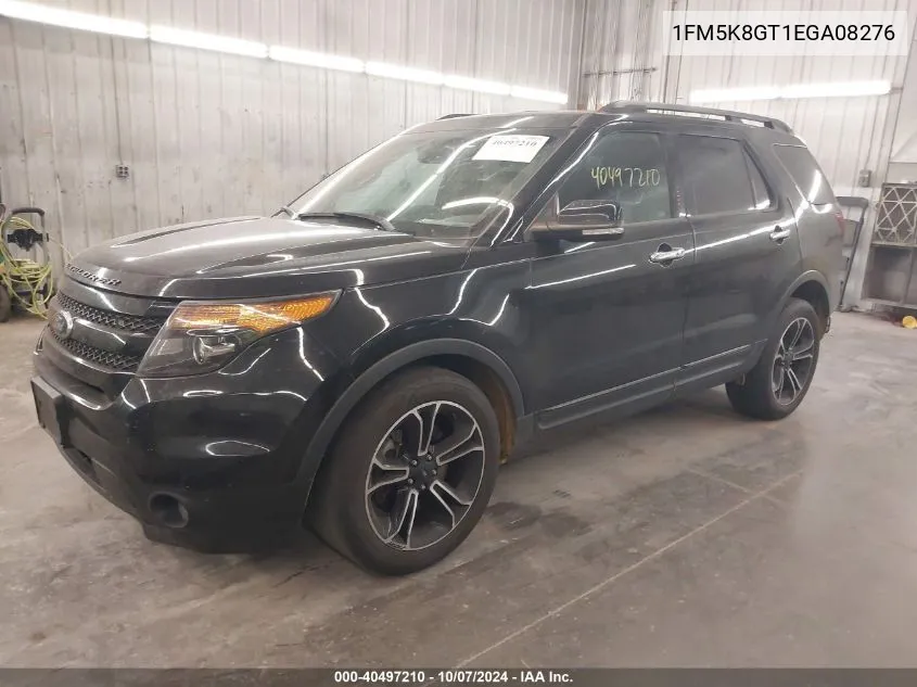 2014 Ford Explorer Sport VIN: 1FM5K8GT1EGA08276 Lot: 40497210